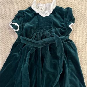 Edgehill velvet dress